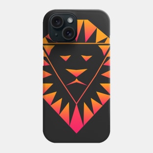 Trippy Psychedelic Rave Lion Phone Case