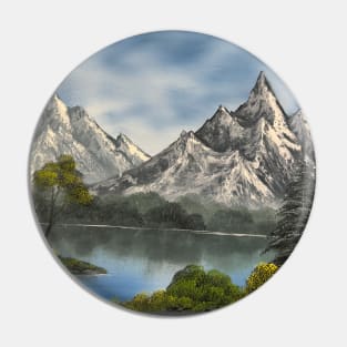 Graceful Mountain Pin