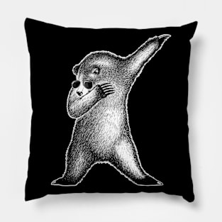 Bear dabbing bear lover bear Pillow