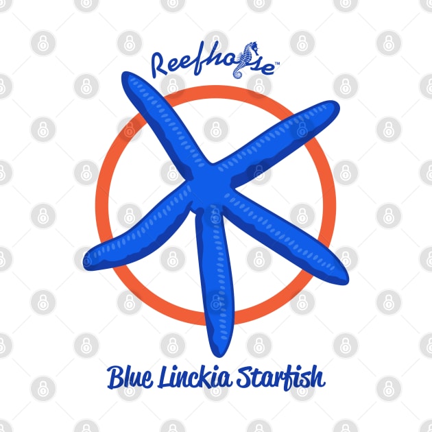 Blue Linckia Starfish by Reefhorse