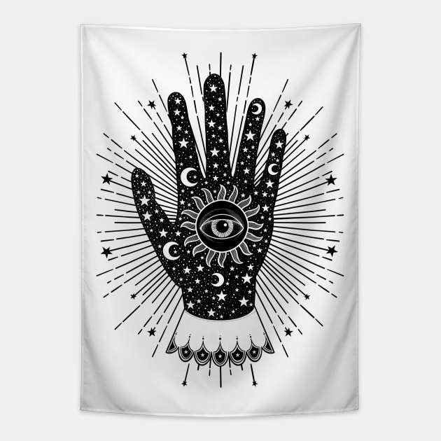 All seeing eye tapestry hot sale