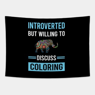 Introverted Coloring Tapestry