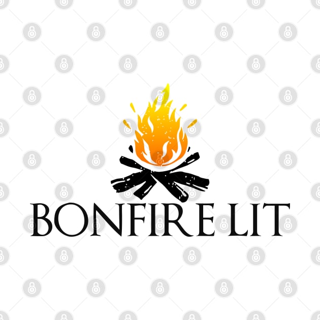 Dark Souls: Bonfire Lit by artsylab