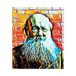 Peter Kropotkin Abstract Portrait | Peter Kropotkin Artwork 3 T-Shirt