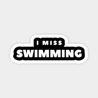 I MISS Swimming Magnet