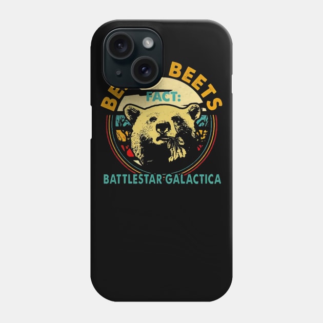 Bears beets fact battlestar galactica Phone Case by jasminerandon69