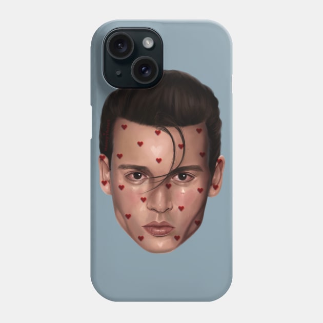 Love for Johnny Depp Phone Case by Nancyvheart 