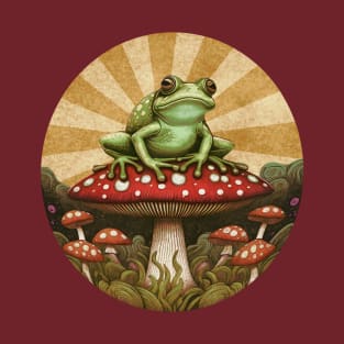 Frog on a Toadstool T-Shirt