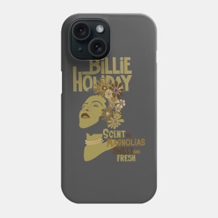 Billie's Blossoms: A Tribute to Jazz Icon Billie Holiday Phone Case