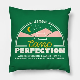 Virgo Camp Perfection Pillow