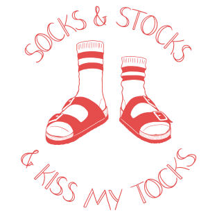 Socks 'n Stocks Magnet