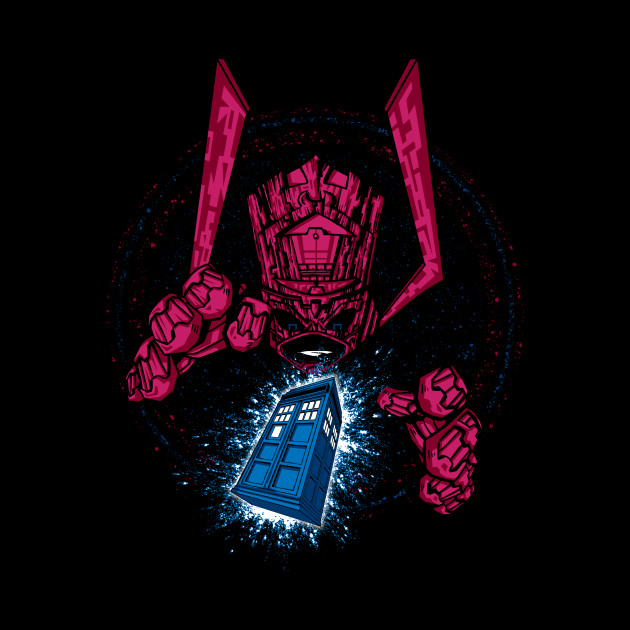 The Devourer's Blue Box - Doctor Who - Phone Case