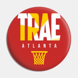 Trae Atlanta Basketball Pin