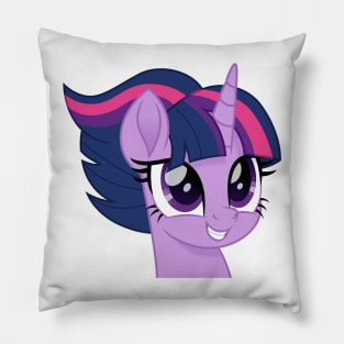 Twilight Sparkle portrait short mane Pillow