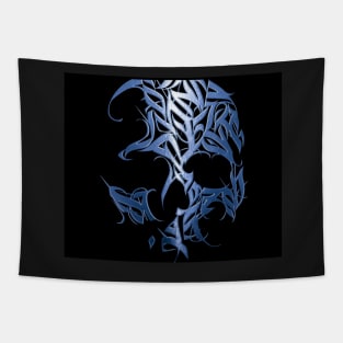 Diamond blue Tapestry