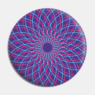 Trippy Spiral Pin