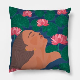 Lotus Pond Pillow