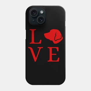 Labrador Retriever Love Phone Case