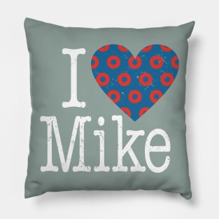 Phish I Heart Mike Pillow