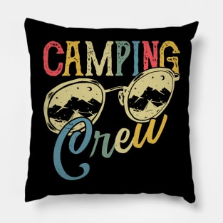 Camping Crew 2022 Camping Matching for Family Camper Group Pillow