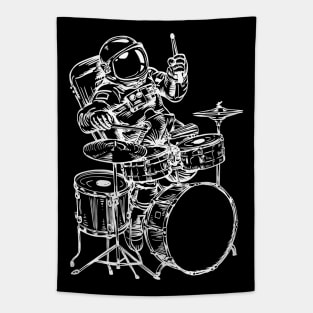 SEEMBO Spaceman Playing Drums Drummer Drumming Musician Band Tapestry