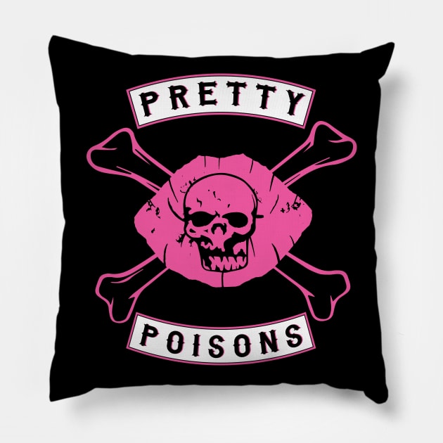 Riverdale Pretty Poisons Pillow by tvshirts