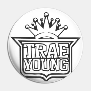 Trae Young Atlanta Hawks Black Pin