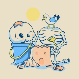 Beach skull T-Shirt