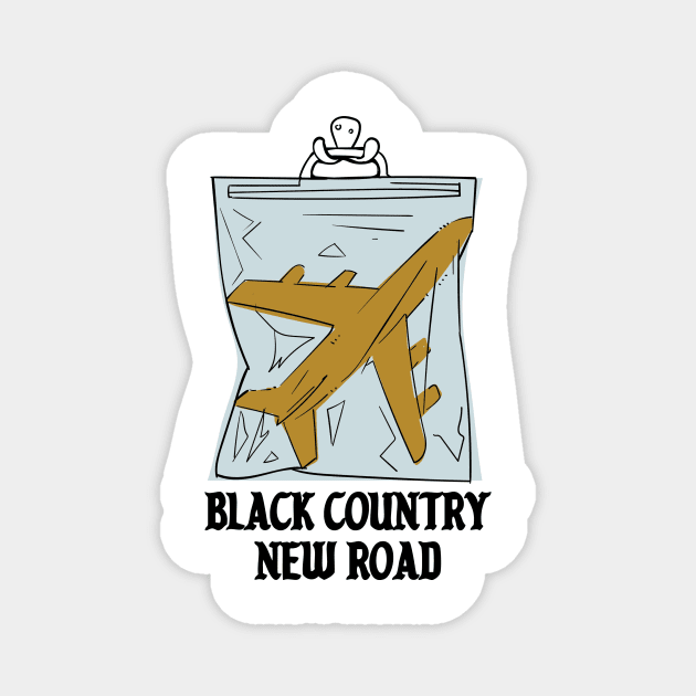 Black Country, New Road Magnet by Kai