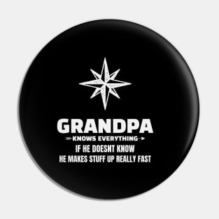 Grandpa knows everything Pin