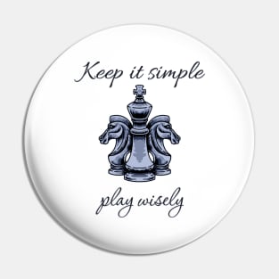 Chess Mantra Pin