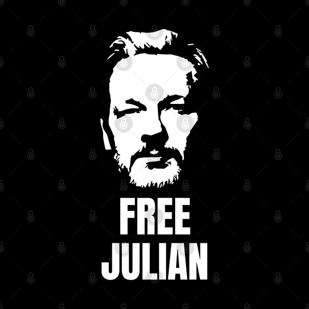 Free Julian Assange by Multidimension art world