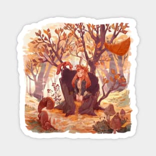 Autumn is here Magnet