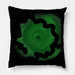 Green holiday gift 2 Pillow