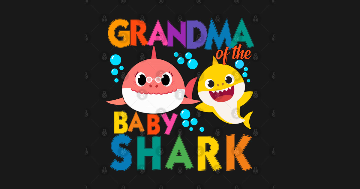 Grandma of the baby shark - Mommy Of The Baby Shark - T-Shirt | TeePublic