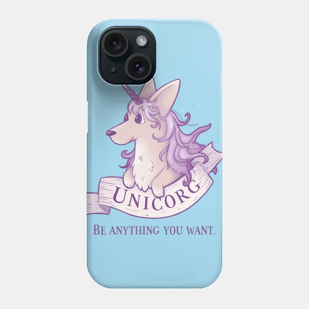 Unicorg Phone Case by CorinnaSchlachter