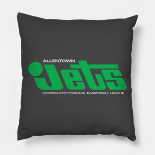 DEFUNCT - Allentown Jets Retro Basketball Pillow