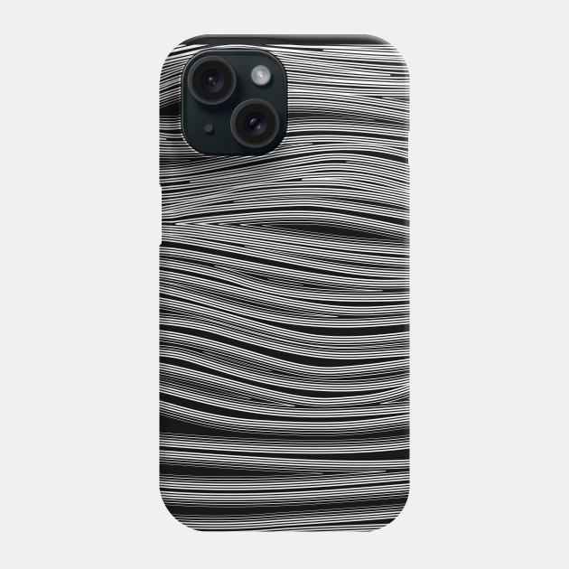 Sinewaves II Phone Case by Sirenarts