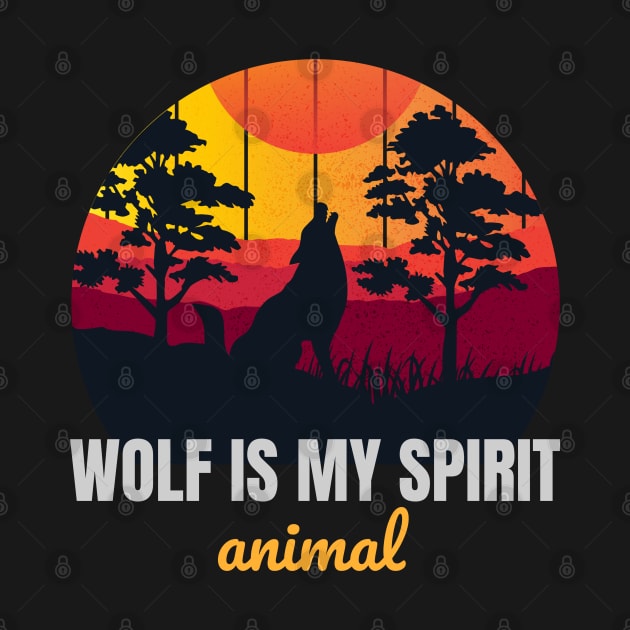 Wolf is my spirit animal by ArtsyStone