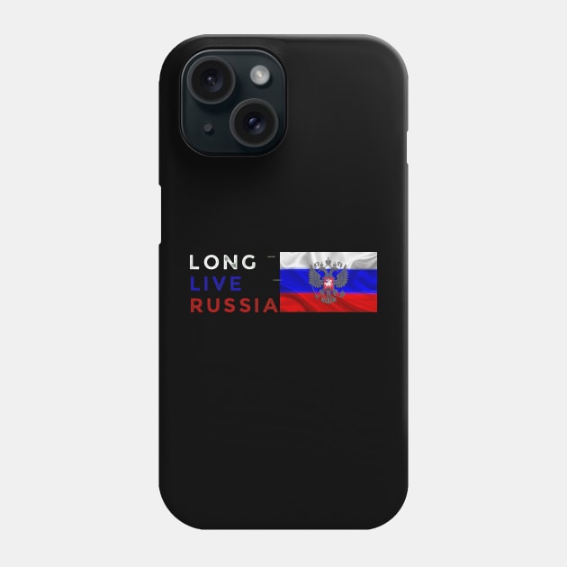 LONG LIVE RUSSIA Phone Case by Carnigear