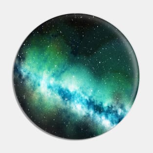 Colorful Universe Nebula Galaxy And Stars Pin