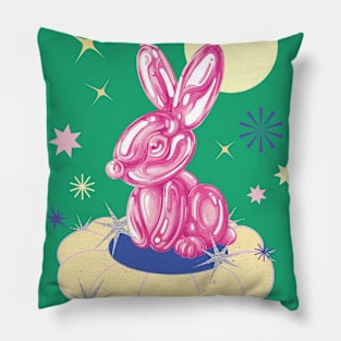 Balloon Rabbit Pillow