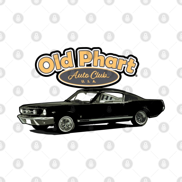 Old Phart Auto Club - Mustang by CamcoGraphics