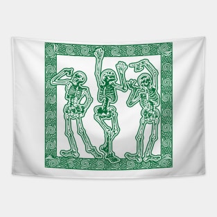 Irish Skeletons Tapestry