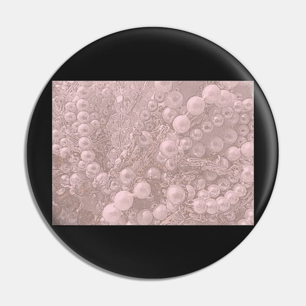 Pink Pearls Pin by Alchemia