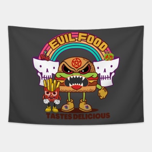 Evil food delicious Tapestry