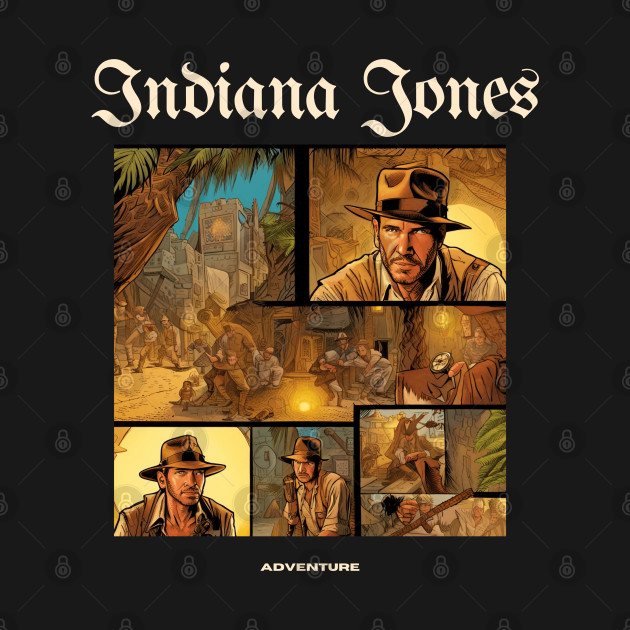 Indiana Jones victor illustration designe by Nasromaystro