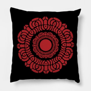 Red Lotus Pillow