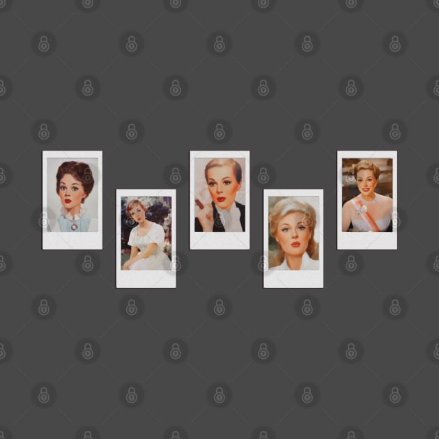 Julie Andrews Polaroids by baranskini