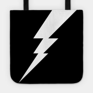 Lightning bolt logo Tote